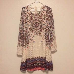 Xhilaration Crochet Longsleeve Dress